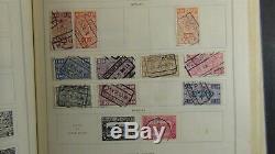 WW stamp collection in Scott Int'l album with 2,800 or so stamps copyright'47