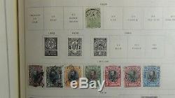WW stamp collection in Scott Int'l album with 2,800 or so stamps copyright'47