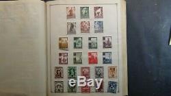 WW stamp collection in Scott International album withest. 3,300 or so to 1930
