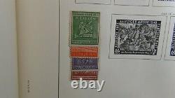 WW stamp collection in old Schaubek album with# 1,700 or so stamps Europe