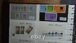 WW stamp collection in safe 102 sized pages in sets mostly /est. #100's stamps