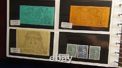 WW stamp collection in safe 102 sized pages in sets mostly /est. #100's stamps