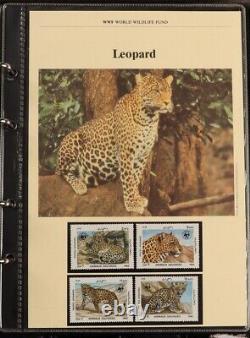 WWF Collection 1984-2013 in 7 Custom albums 52 MNH sets+ 208 First Day Covers