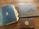 Wwii Us James A. Elliott Scrapbooks + Photo Albums Extensive, Insignia, Coins