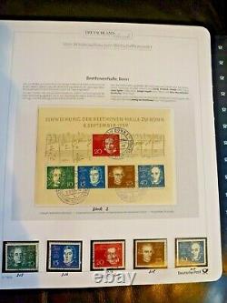 West GermanyComplete stamp collection VFU 1949-2013 Deutschland klassik albums