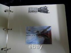 Westminster Steam Bicentenary collection album train and stamp enthusiasts ideal