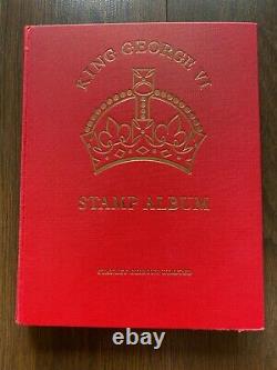 Wonderful Mint & Used KGVI Collection in Red SG Crown Album High Cat Value