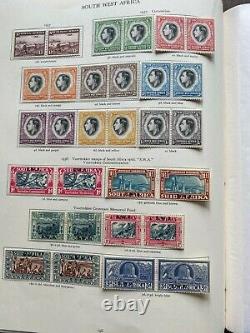 Wonderful Mint & Used KGVI Collection in Red SG Crown Album High Cat Value