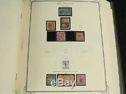 Wonderful New Zealand Scott Specialty Stamp Album Packed 1855-1986 BOB, Early ++