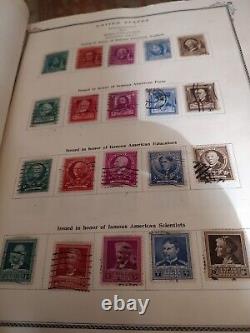 Wonderful United States stamp collection in Scott album 1850s forward. Huge! HCV