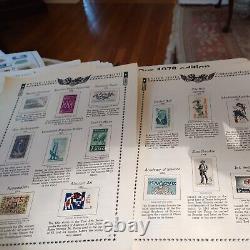 Wonderful United States stamp collection lots of pages and lots of great ones