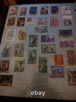 Wonderful Worldwide Stamp Collection In Wilson Jones Album 1900s Forward! Super+