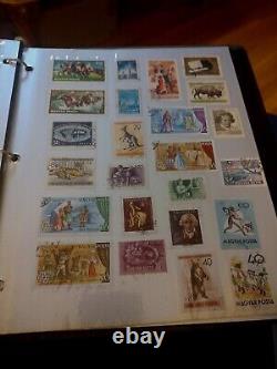 Wonderful Worldwide Stamp Collection In Wilson Jones Album 1900s Forward! Super+