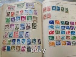 Wonderful worldwide stamp collection in Scott international album. 1940s forward