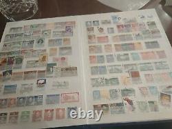 Wonderful worldwide stamp collection in stock book. View what you will receive