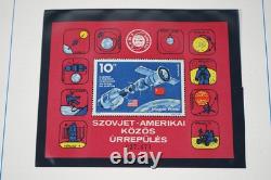 World 1963 Specialized Jfk Collection Album Of 85+ Stamps & 10+ Covers