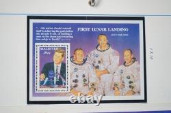 World 1963 Specialized Jfk Collection Album Of 85+ Stamps & 10+ Covers