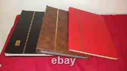 World Collection In 3 Stockbooks Approx 4700 Stamps