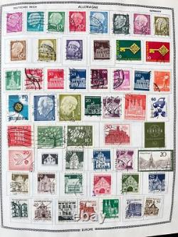 World Les Timbres du Monde Album Collection Used Incl. China(1000s)GM3509 3,3kg