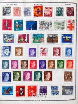 World Les Timbres du Monde Album Collection Used Incl. China(1000s)GM3509 3,3kg