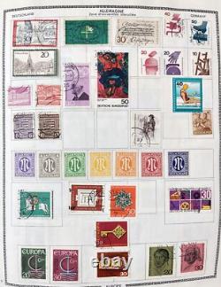 World Les Timbres du Monde Album Collection Used Incl. China(1000s)GM3509 3,3kg