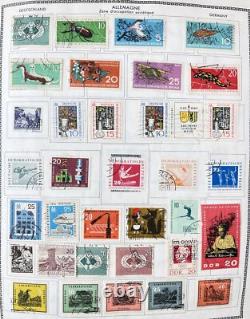 World Les Timbres du Monde Album Collection Used Incl. China(1000s)GM3509 3,3kg