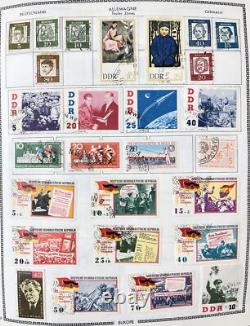 World Les Timbres du Monde Album Collection Used Incl. China(1000s)GM3509 3,3kg