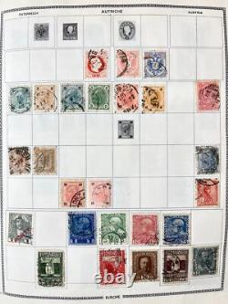 World Les Timbres du Monde Album Collection Used Incl. China(1000s)GM3509 3,3kg