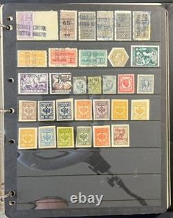 World Locals Revenues Back of Book Seals Stamp Collection Album Mint&Used ZAYIX