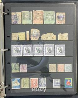 World Locals Revenues Back of Book Seals Stamp Collection Album Mint&Used ZAYIX