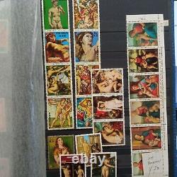 World MNH Stamp Collection accumulation lot in 48 paged stockbook