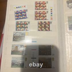 World Stamp Album Collection Vintage With Over 2000 Stamps 6 Albums 70s