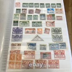 World Stamp Album- over 400 Vtg Stamps- USA/CZ/USSR/Europe etc. Philatelist LOOK