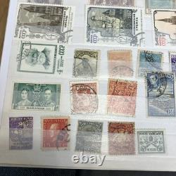 World Stamp Album- over 400 Vtg Stamps- USA/CZ/USSR/Europe etc. Philatelist LOOK