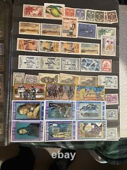 World Stamp Collection In Album-all Mint-most Nh/og-over 500 Stamps-16 Full Page