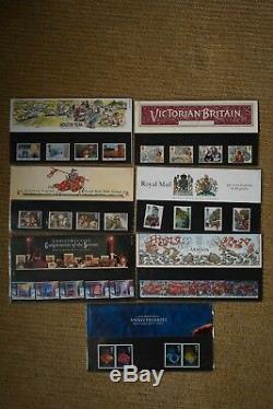 World Stamp Collection In Old Album Plus Mint Presentation Packs