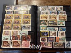 World Stamp Collection over 1,000 Stamps In Two Books Over 50 Countries