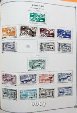 World Starter 1950s Stamp Collection in Two Scott International Albums