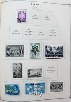 World Starter 1950s Stamp Collection in Two Scott International Albums