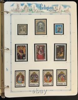 World Wide Religion Topicals Stamp Collection Album MNH ZAYIX