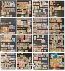 World Wide Revenues Stamps Collection with 970 stamps d