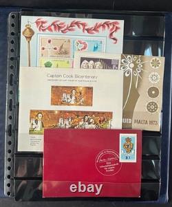 World Wide Stamp Collection Album Hundreds of Stamps Mint & Used ZAYIX