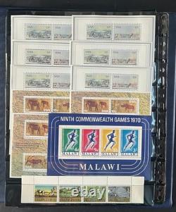 World Wide Stamp Collection Album Hundreds of Stamps Mint & Used ZAYIX
