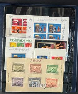 World Wide Stamp Collection Album Hundreds of Stamps Mint & Used ZAYIX