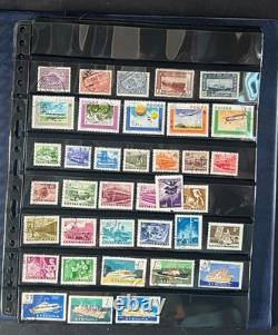 World Wide Stamp Collection Album Hundreds of Stamps Mint & Used ZAYIX