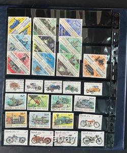 World Wide Stamp Collection Album Hundreds of Stamps Mint & Used ZAYIX