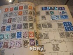 World Wide Stamp Collection Nestled In a Vintage 1935 Whitman Album. Nostalgia+