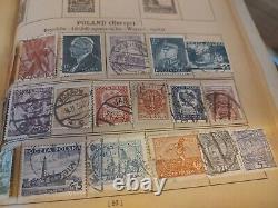 World Wide Stamp Collection Nestled In a Vintage 1935 Whitman Album. Nostalgia+