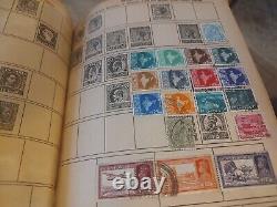 World Wide Stamp Collection Nestled In a Vintage 1935 Whitman Album. Nostalgia+