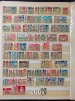 World Wide Stamp Collection Stockbook Mint & Used Estimated 3500 Stamps ZAYIX